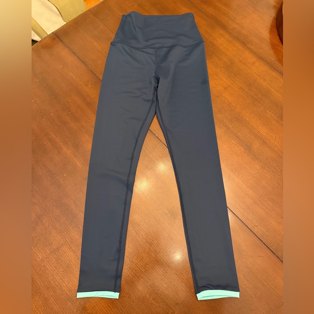NWT Blink Fitness Blue Workout Leggings Size M